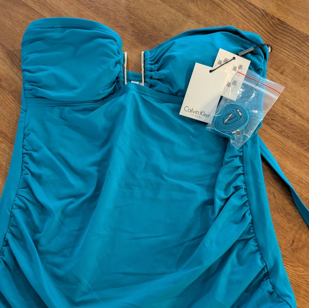 Calvin Klein Tankini Top Sz M